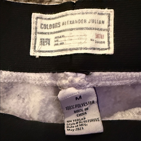 Alexander Julian Gray Sweatpants - Picture 2 of 5